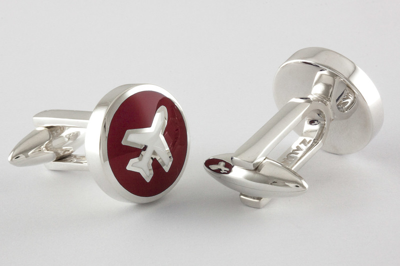 Airplane Cuff links
