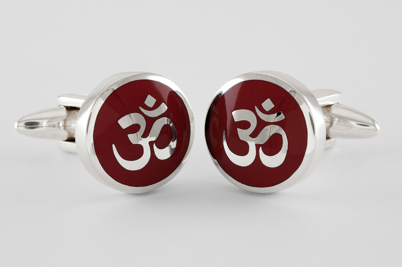 Buddhism Cuff links