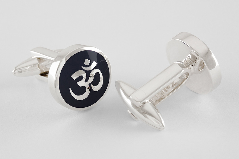 Buddhism Cuff links