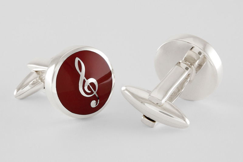 Treble clef Cufflinks