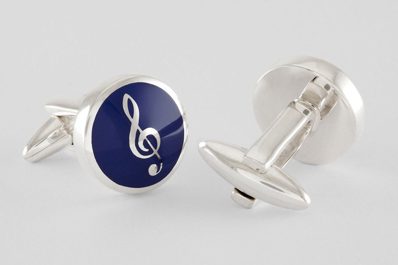 Musical note Cuff links