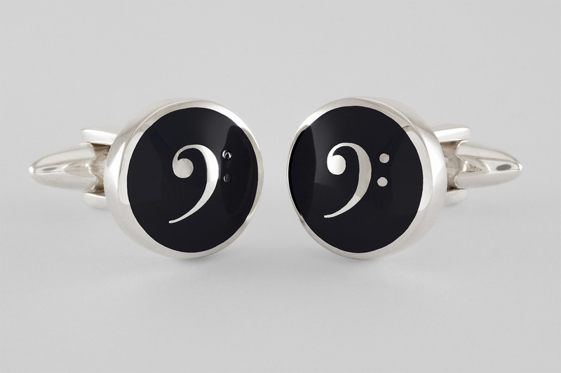 Bass clef Cufflinks