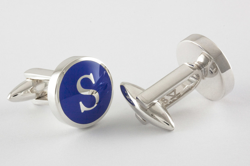 Monogram Cuff links