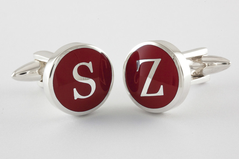 Monogram Cuff links