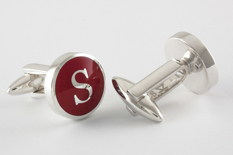 Initials Cuff links