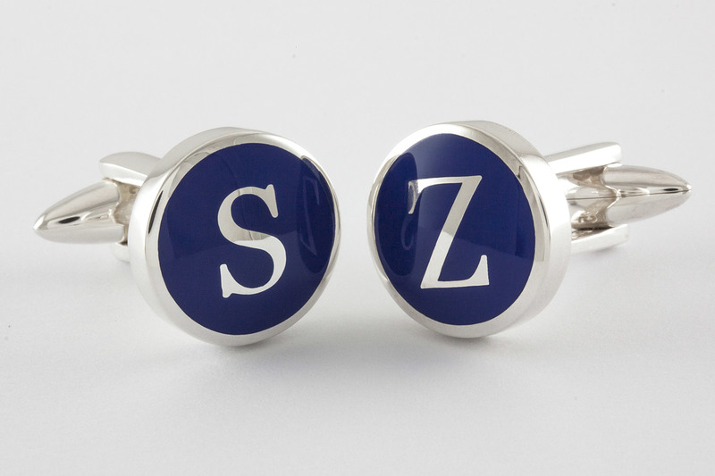 Initials Cuff links