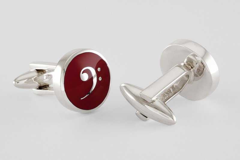 Bass clef Cufflinks