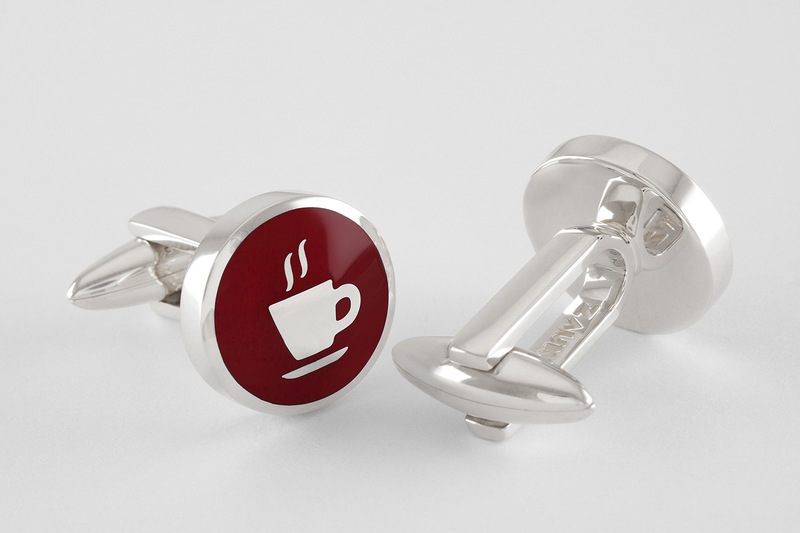 Coffee Cuff links