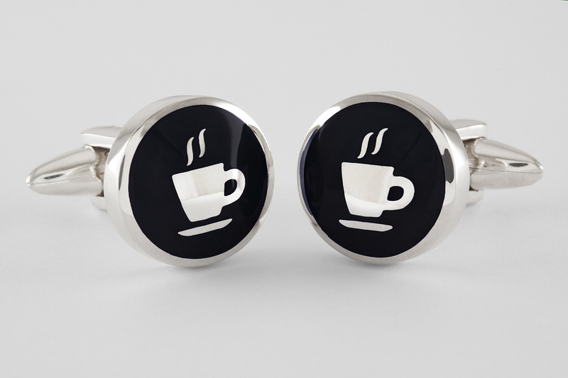 Espresso Cuff links
