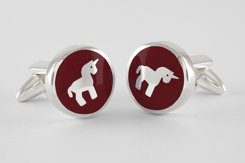Unicorn Cuff links